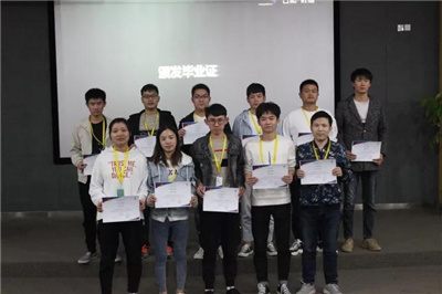 java班畢業合影
